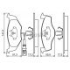 set placute frana,frana disc set placute frana,frana disc