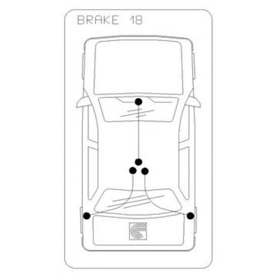 Cablu, frana de parcare
