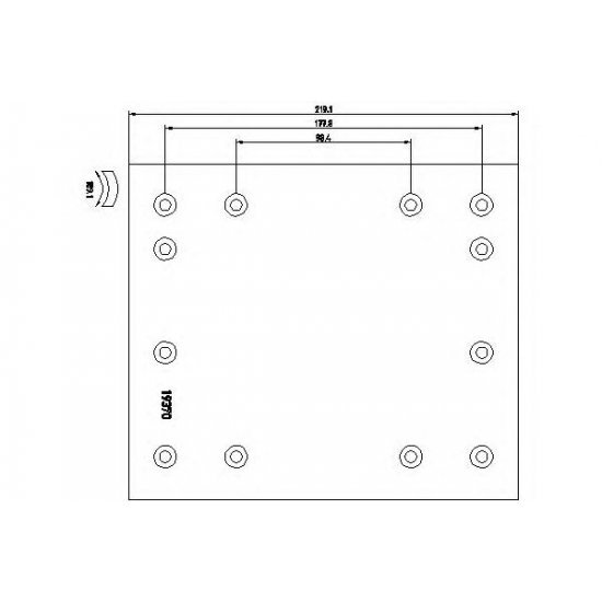 Set garnituri de frictiune, frana tambur