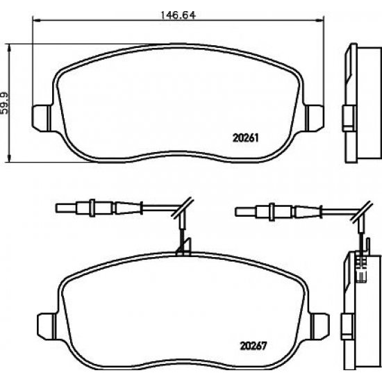 set placute frana,frana disc set placute frana,frana disc