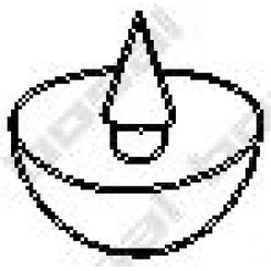 Banda cauciuc, sistem de esapament