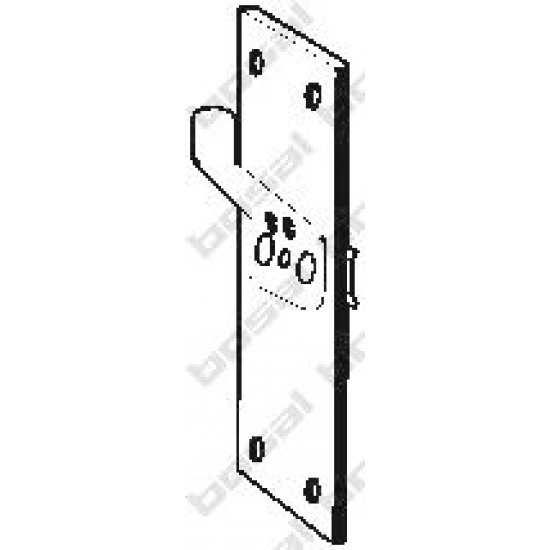 Banda cauciuc, sistem de esapament