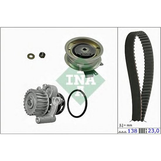 Set pompa apa + curea dintata
