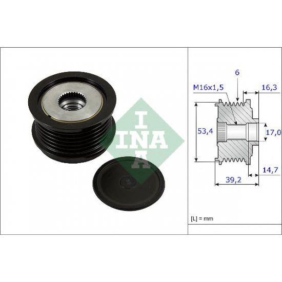 Sistem roata libera, generator