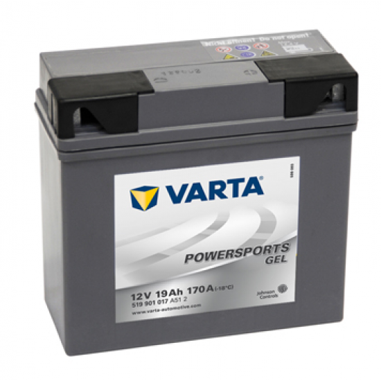Acumulator Moto 19 Ah - POWERSPORTS GEL VARTA 519 901 017 A51 2