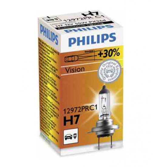 Bec H7 12V 55W Premium PHILIPS 12972PRC1