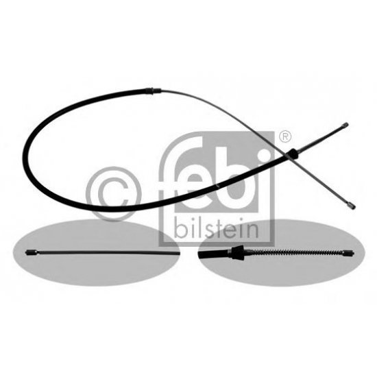 Cablu frana de parcare stg/dr FEBI BILSTEIN 36348 Cablu frana de parcare stg/dr FEBI BILSTEIN 36348