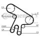 Curea de distributie CONTITECH CT1043