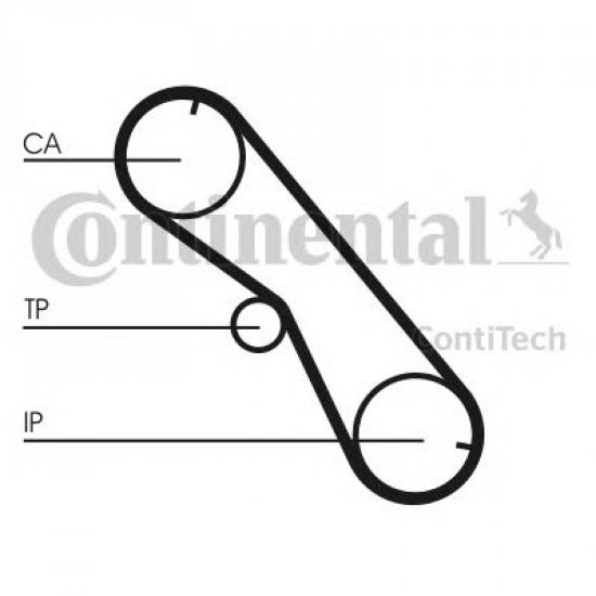 Curea de distributie CONTITECH CT1089 Curea de distributie CONTITECH CT1089