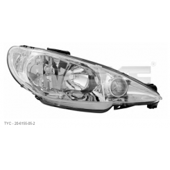 Far dreapta Peugeot 206 - Tyc 20-6155-05-2