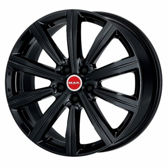 Jante MAK BIRMINGHAM GLOSS BLACK 9 J22 5X108 ET 45 MAK F9022IRGB45GD3X Jante MAK BIRMINGHAM GLOSS BLACK 9 J22 5X108 ET 45 MAK F9022IRGB45GD3X