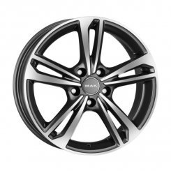 Jante MAK EMBLEMA GUN MET-MIRROR FACE 6 J15 4X108 ET 45 Jante MAK EMBLEMA GUN MET-MIRROR FACE 6 J15 4X108 ET 45