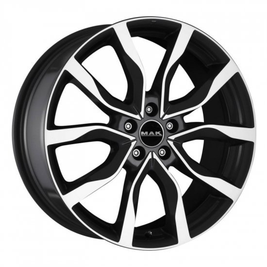 Jante MAK HIGHLANDS BLACK MIRROR 8 J18 5X108 ET 45 MAK F8080HIBM45GD3X