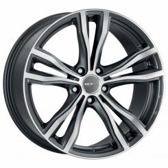 Jante MAK X-MODE GUN MET-MIRROR FACE 10.5 J21 5X112 ET 43