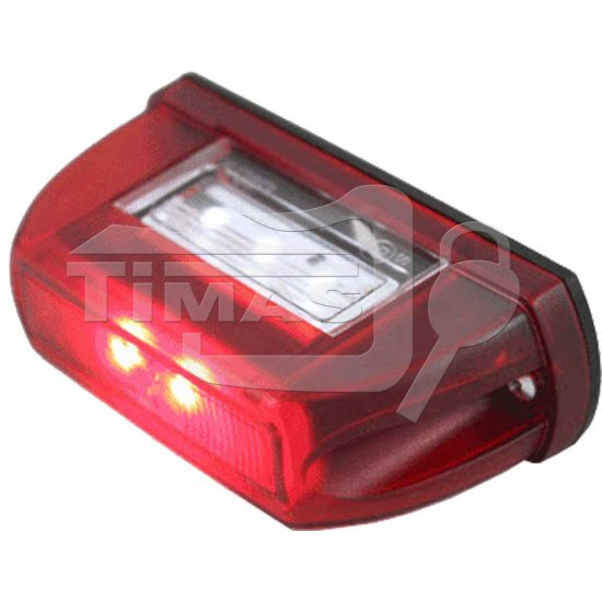 Lampa numar înmatriculare 2 functii HORPOL 2 functii