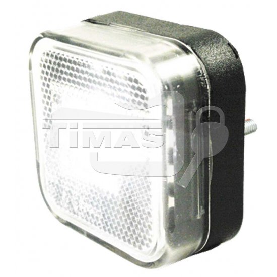 Lampa pozitie patrat alb HORPOL patrat alb