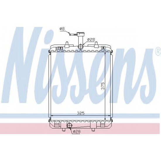 Radiator motor NISSENS 64685 Radiator motor NISSENS 64685