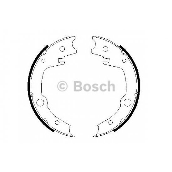 Sabot de frana BOSCH 0986487679