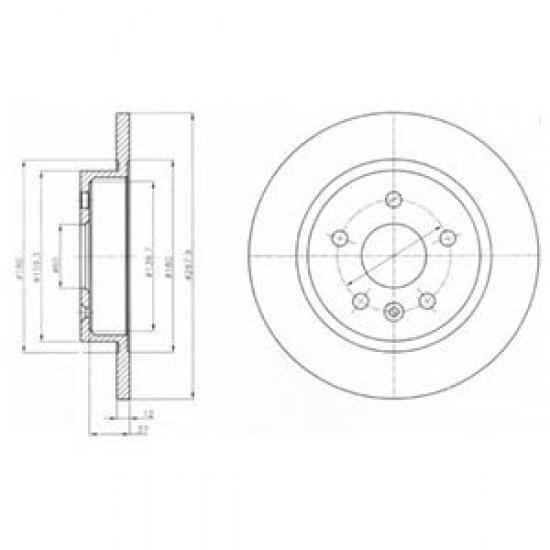 SET DISCURI FRANA DELPHI BG4199C