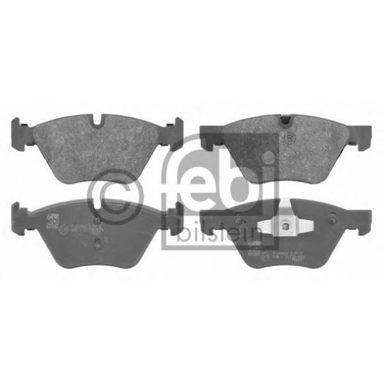 Set placute frana fata FEBI BILSTEIN 16670 Set placute frana fata FEBI BILSTEIN 16670