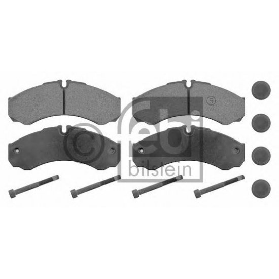 Set placute frana fata FEBI BILSTEIN 16705