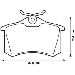 SET PLACUTE FRANA SPATE + acc