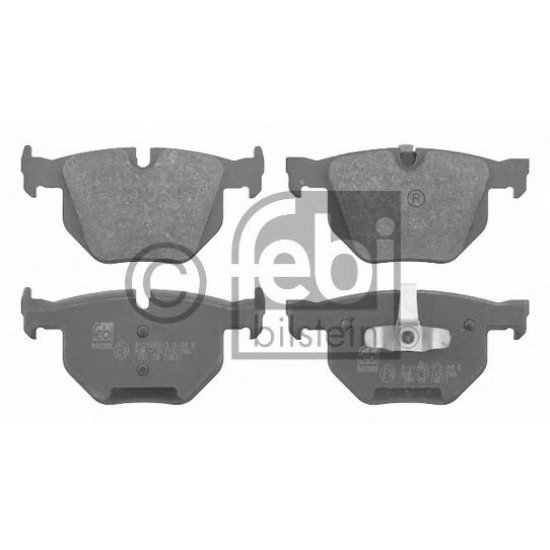 Set placute frana spate FEBI BILSTEIN 16587