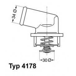 Termostat cu carcasa