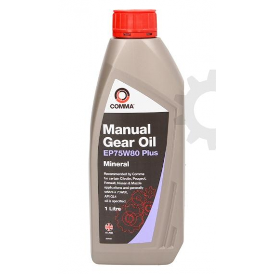 Ulei 75w80 - COMMA EP75W80 PLUS 1L Ulei 75w80 - COMMA EP75W80 PLUS 1L